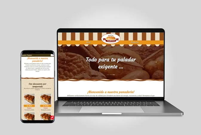 Web Panadería